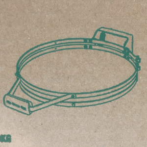 Big Green Egg Stalen Band Inclusief Veer