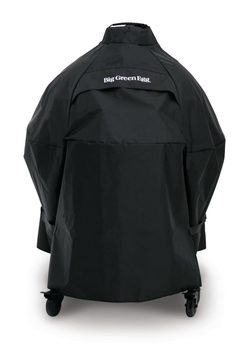 big green egg cover integgrated nest handler
