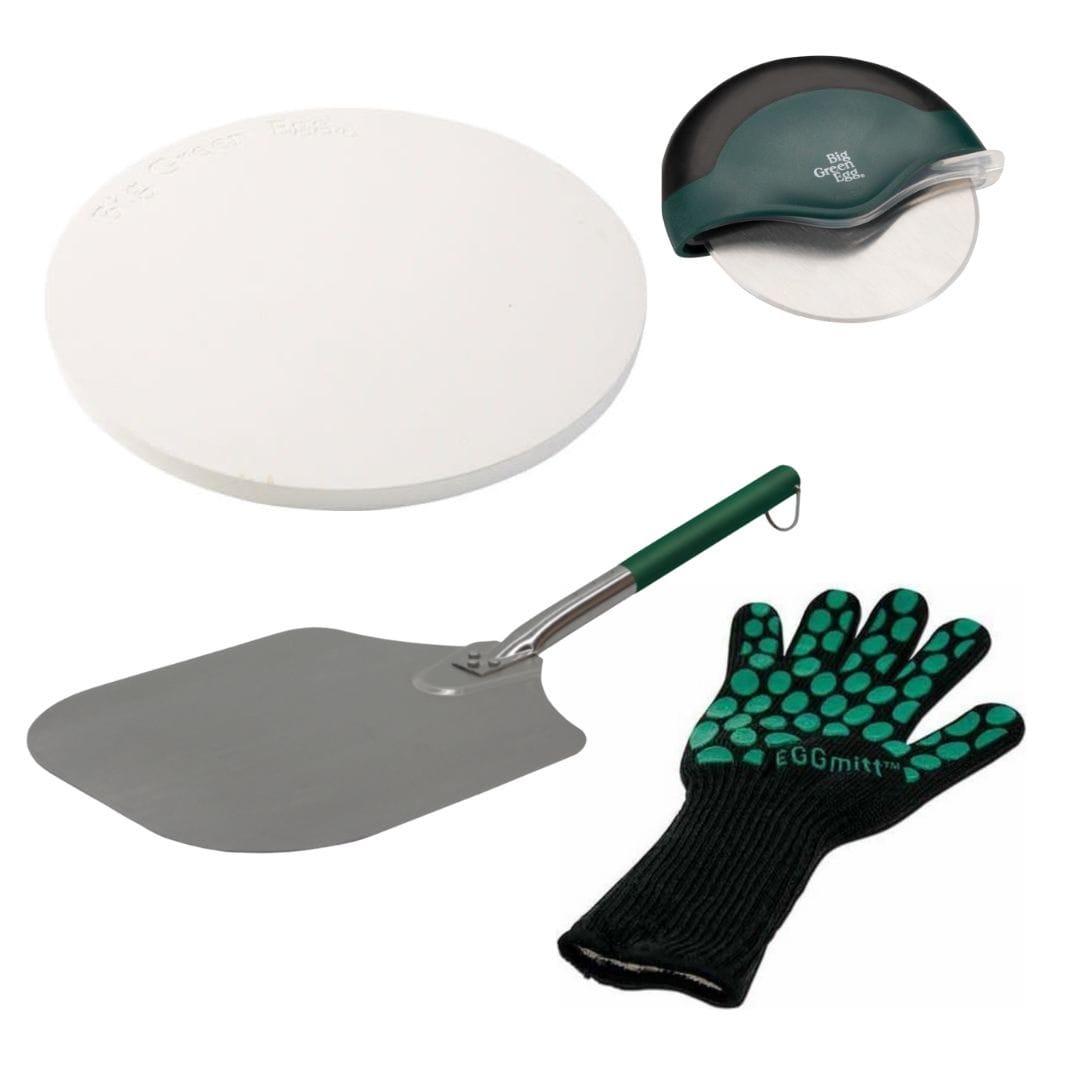 big green egg pakketten handschoen pizzasteen pizz
