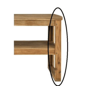 Big Green Egg Replacement Leg Table  - Vervang Poot In 2 Maten