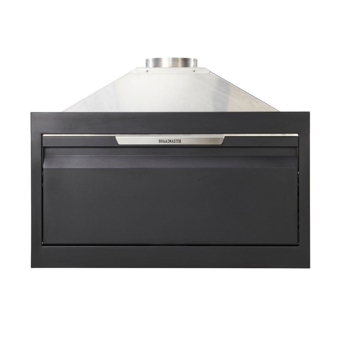 braaimaster duo inbouw oven gesloten deur vooraanz