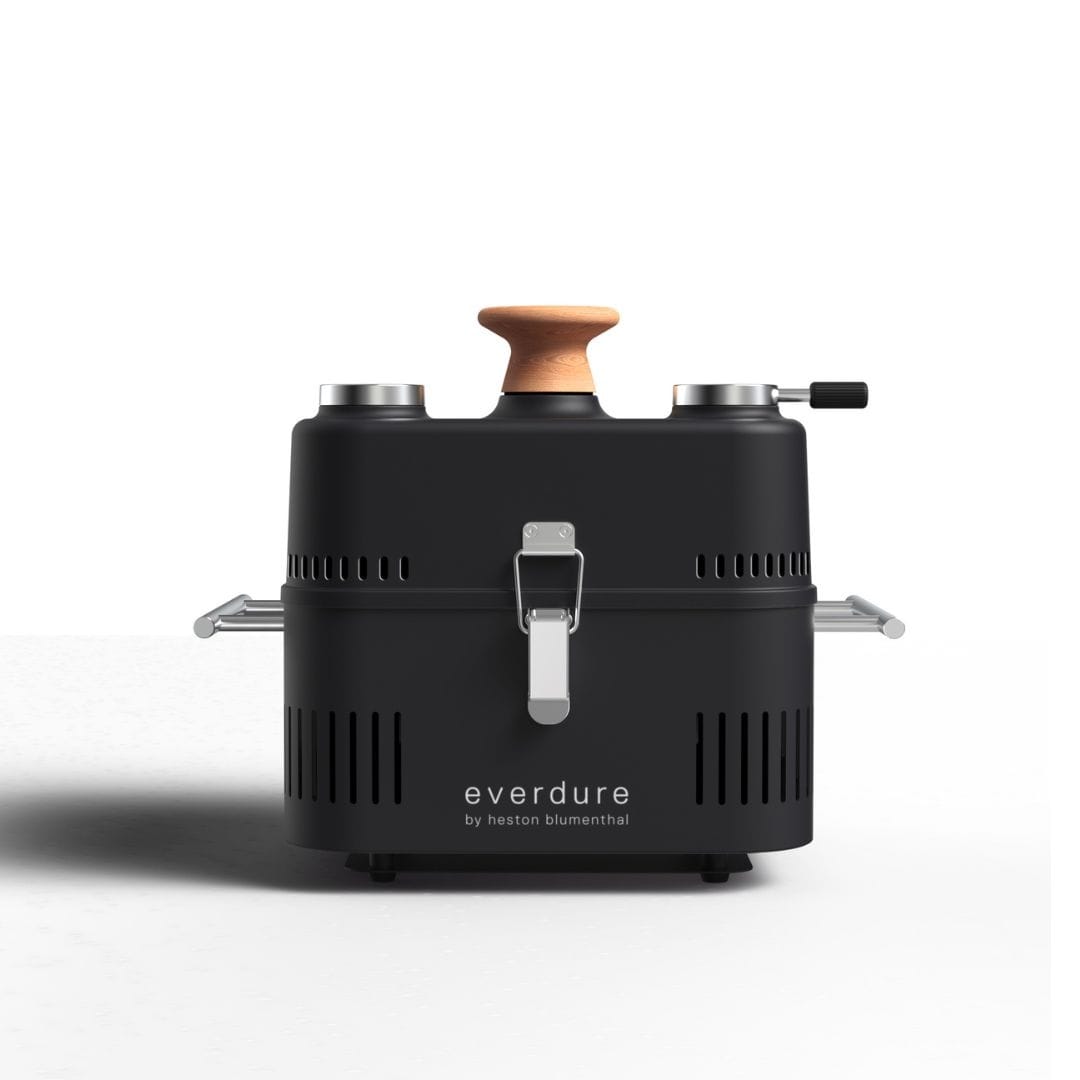 everdure cube 360 houtskool barbecue met gereedsch