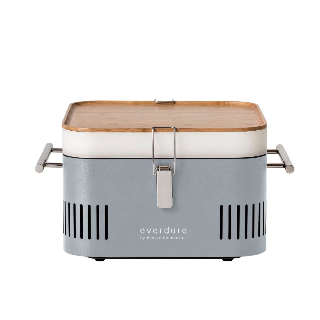 everdure cube houtskool barbecue grijs