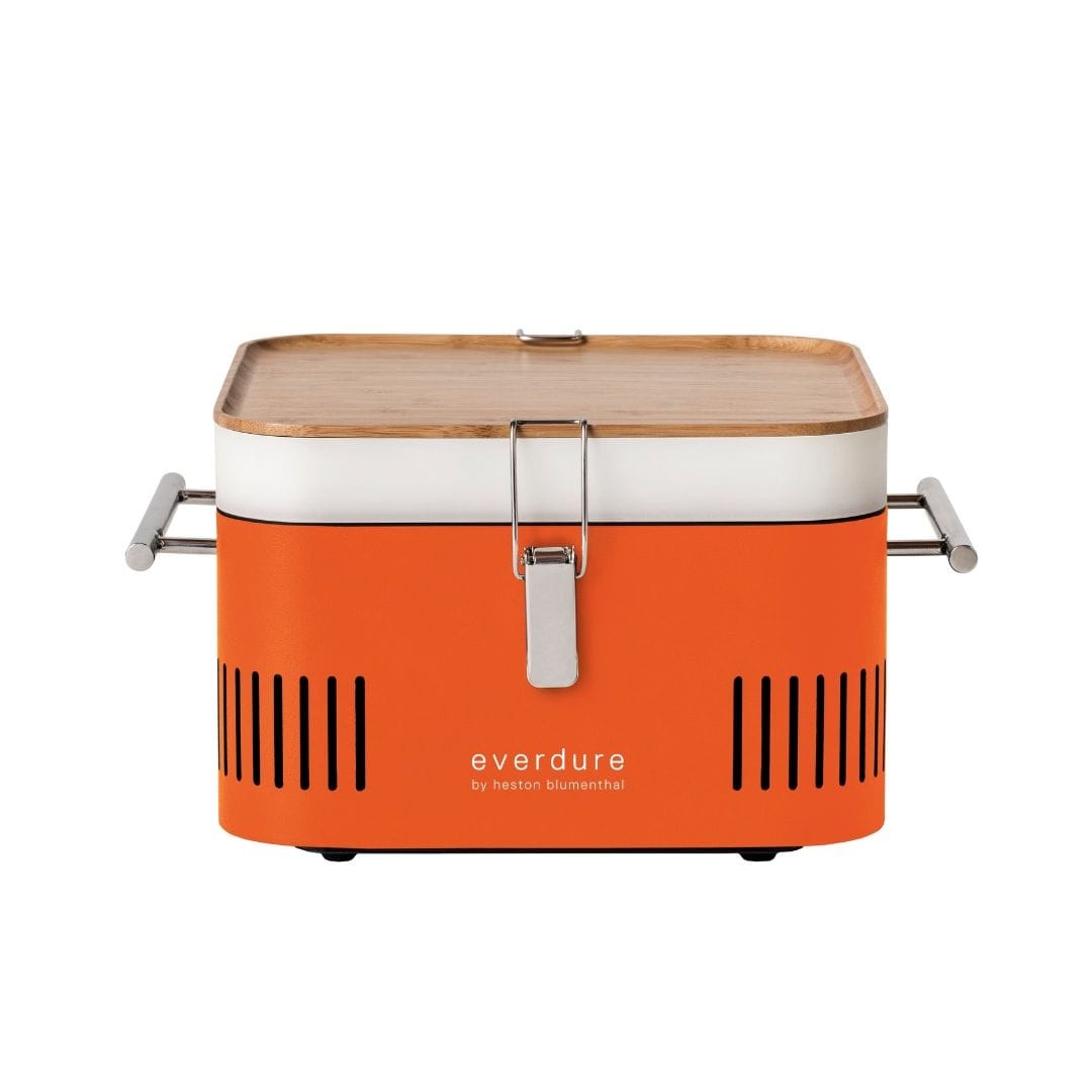 everdure cube houtskool barbecue oranje