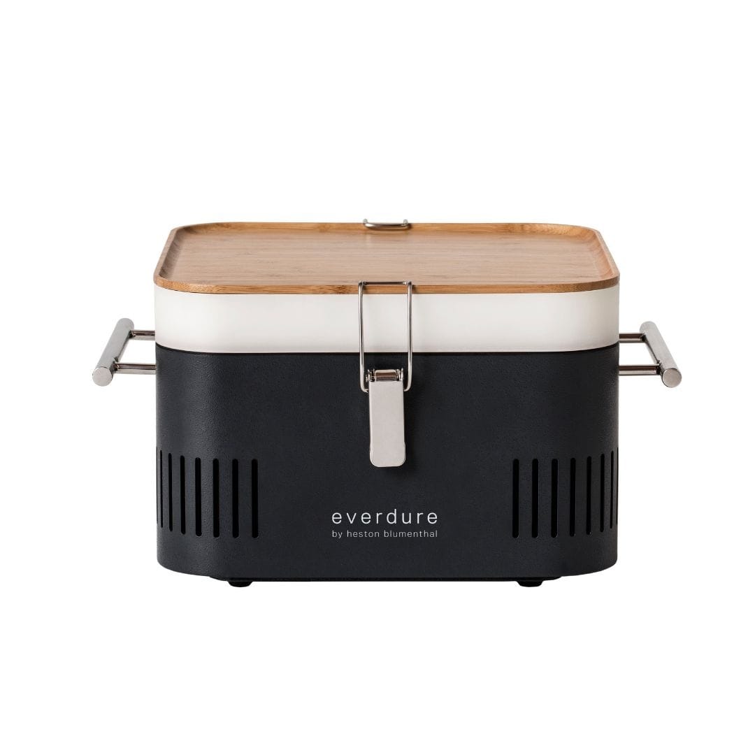 everdure cube houtskool barbecue zwart