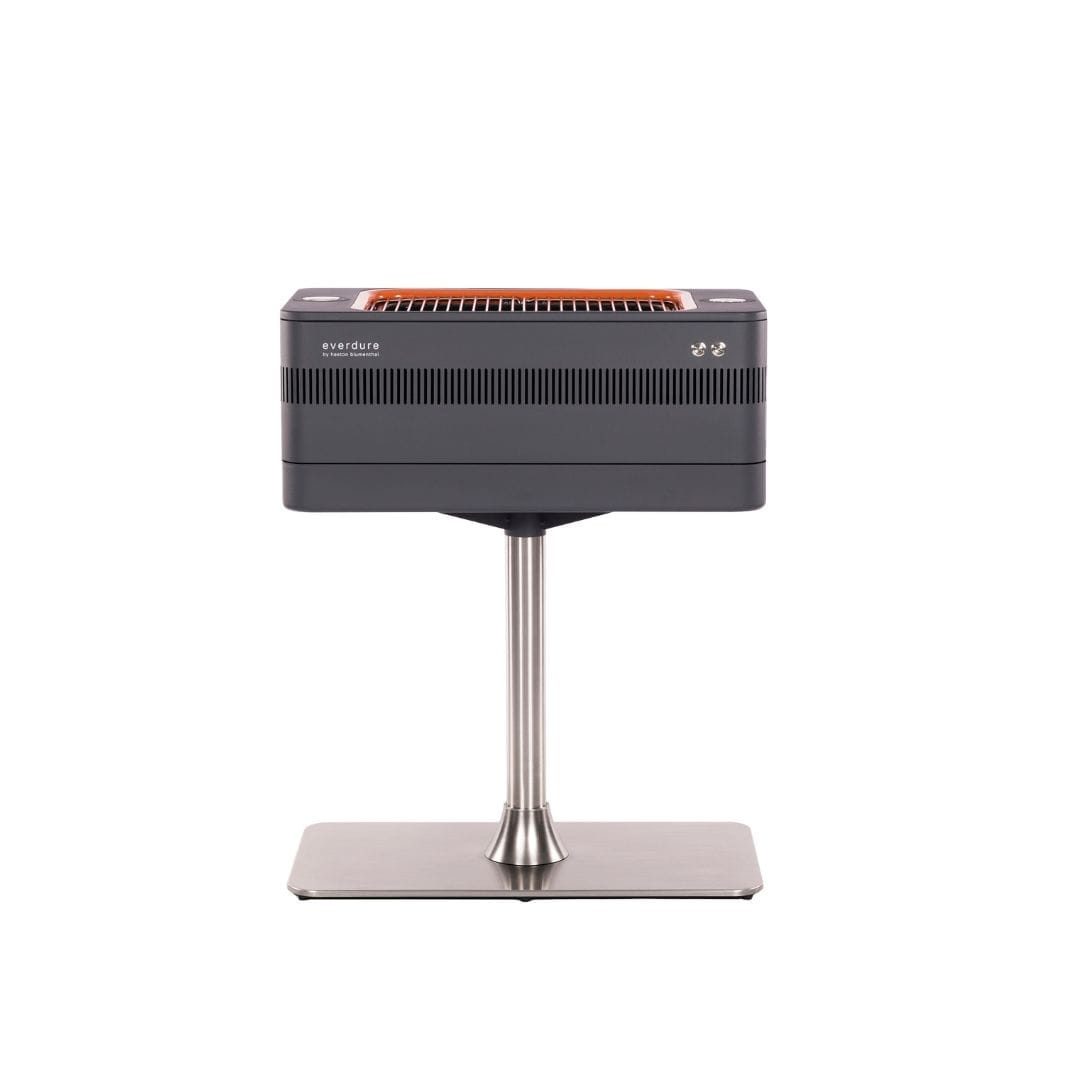 everdure fusion houtskool barbecue all black