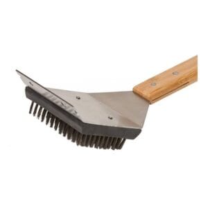 Monolith Roestvrijstalen borstelkop en bamboe handvat