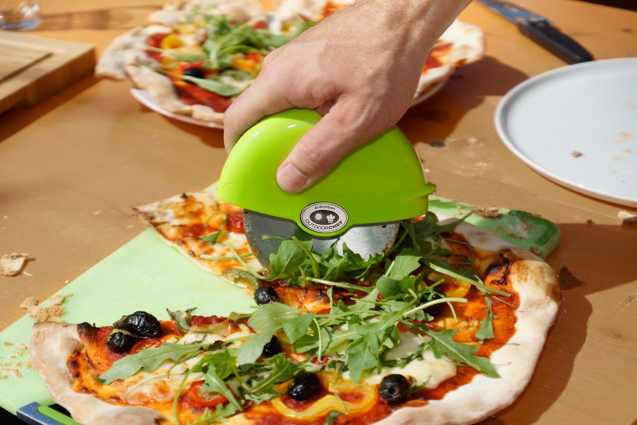 Snijtool Rond Outdoor Chef Pizza Cutter - Snijtool - BBQ met Rogier