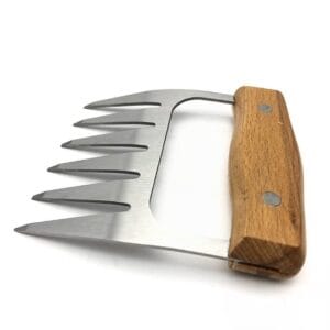 Smoking Flavours Meat Claws RVS/hout (set van 2 stuks)