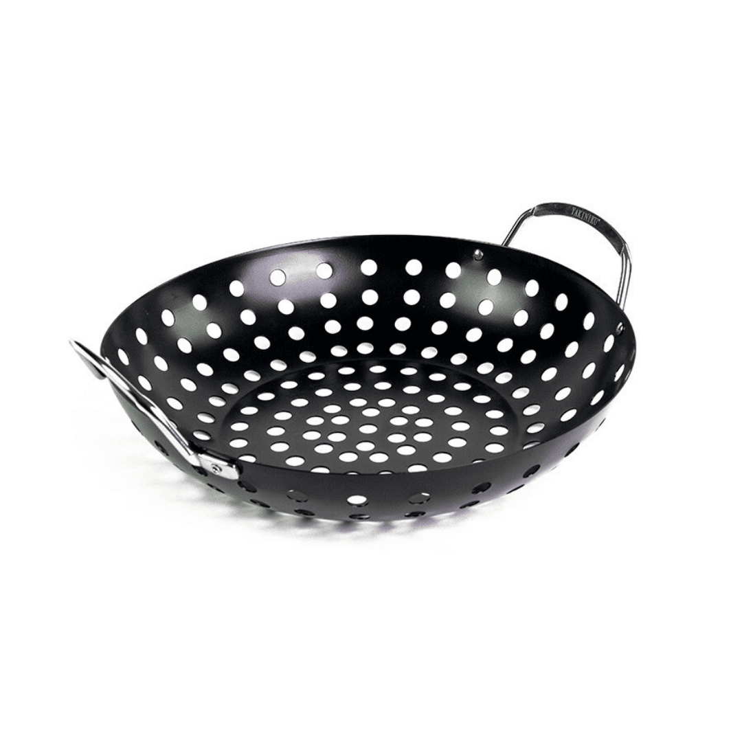 yakiniku groentenpan zwart met gaten