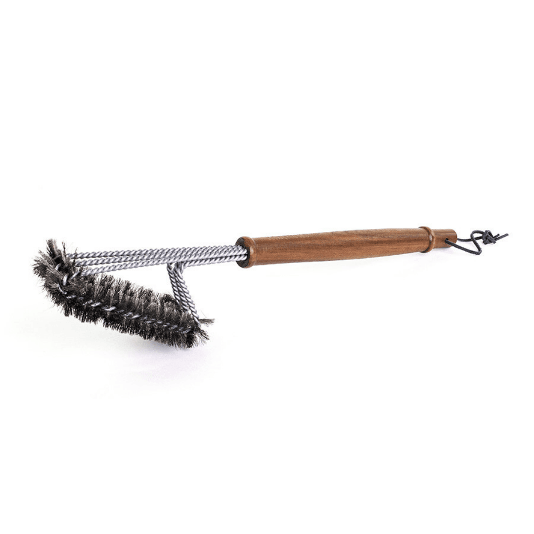 yakiniku schoonmaakborstel met houten steel